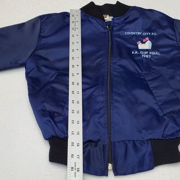 Rare COVENTRY CITY Vintage 1987 FA Cup Final Wembley Jacket Football Shirt Top - Picture 14 of 17